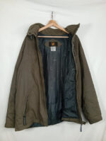 abrigo Jack wolfskin marrón gruesa talla L