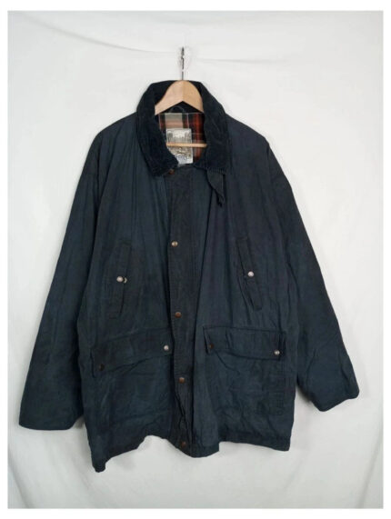 abrigo cera azul stone classic talla XXL