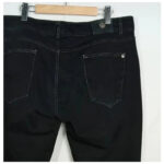 Pantalones vaqueros trussardi negro talla w44 o talla 54
