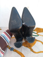 tacón fendissime negro talla 35 tacón 9cm