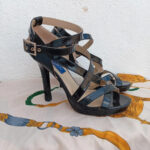 zapato negro tacón Jimmy choo by h&m talla 38