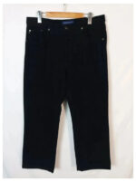 Pantalón Trussardi pana negro talla 46