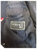 abrigo azul Versace talla 50 italiana o L internacional