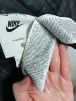 abrigo Nike reversible blanco por dentro, talla S