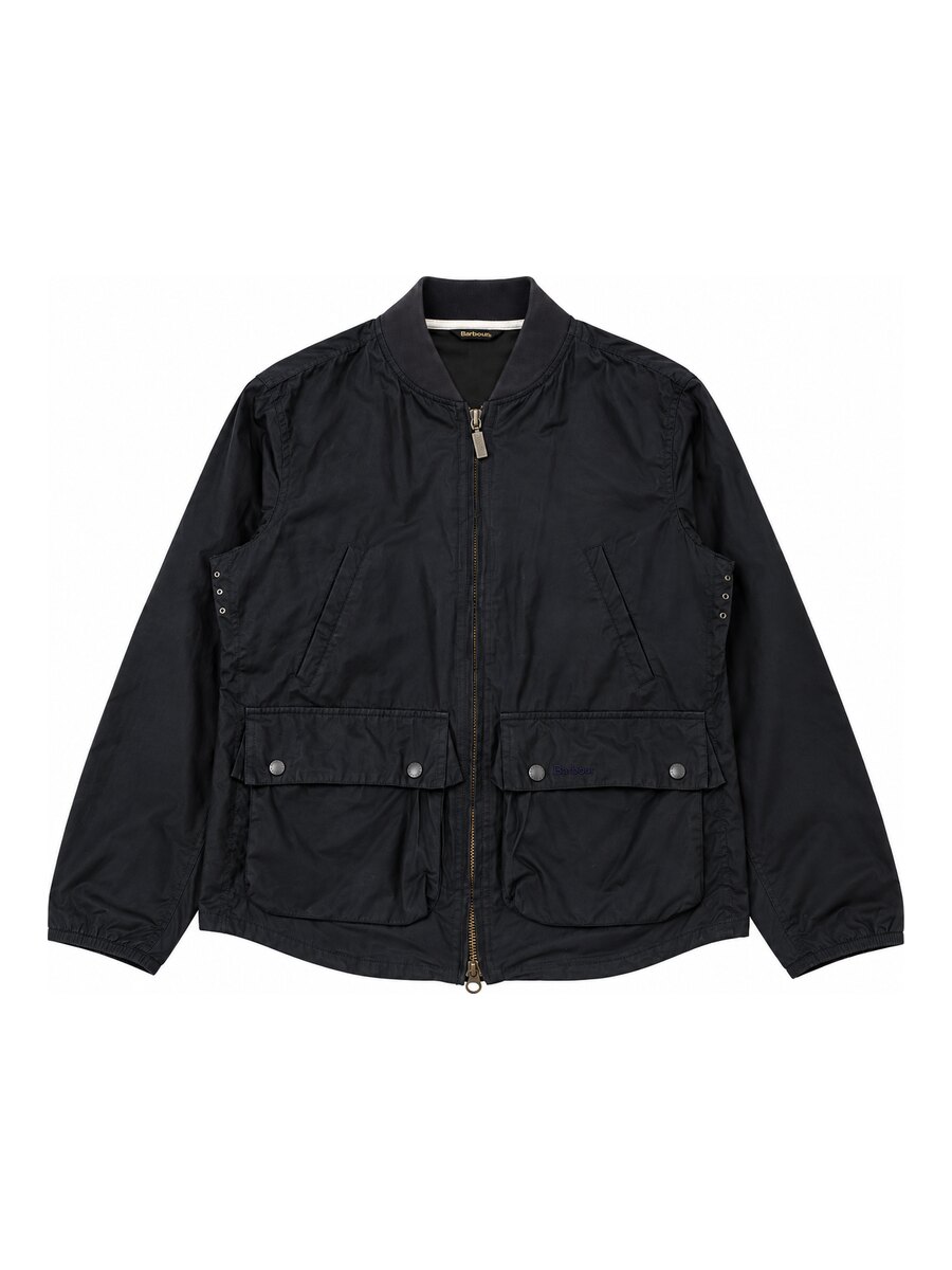 Barbour Chaqueta bomber negra