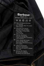 Barbour — Chaqueta bomber negra · talla M - Imagen 7