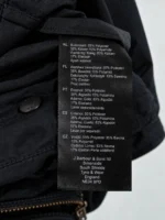 Barbour — Chaqueta bomber negra · talla M - Imagen 8