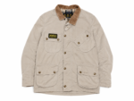 Barbour — Chaqueta con cuello de pana beige