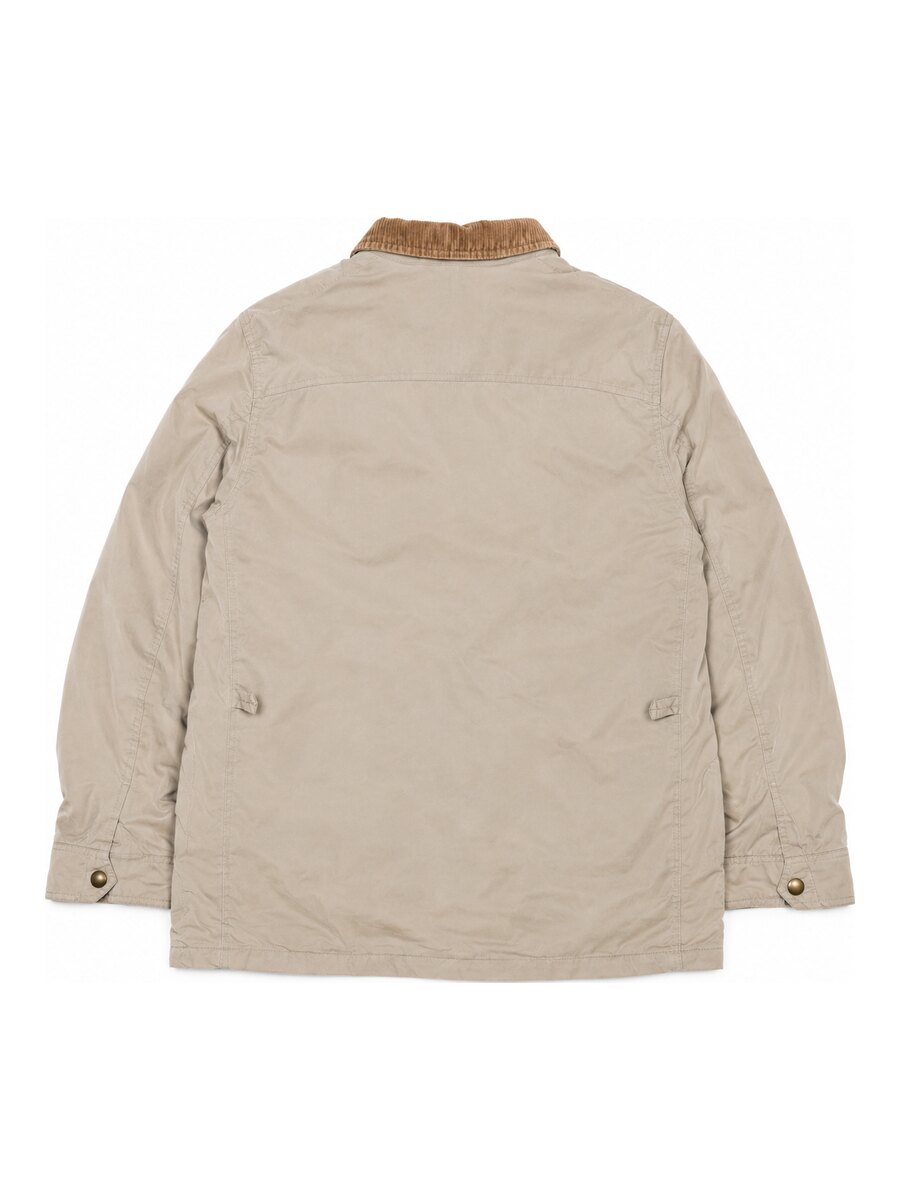 Barbour Chaqueta con cuello de pana beige