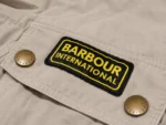 Barbour — Chaqueta con cuello de pana beige · talla L · años 2010 - Imagen 3