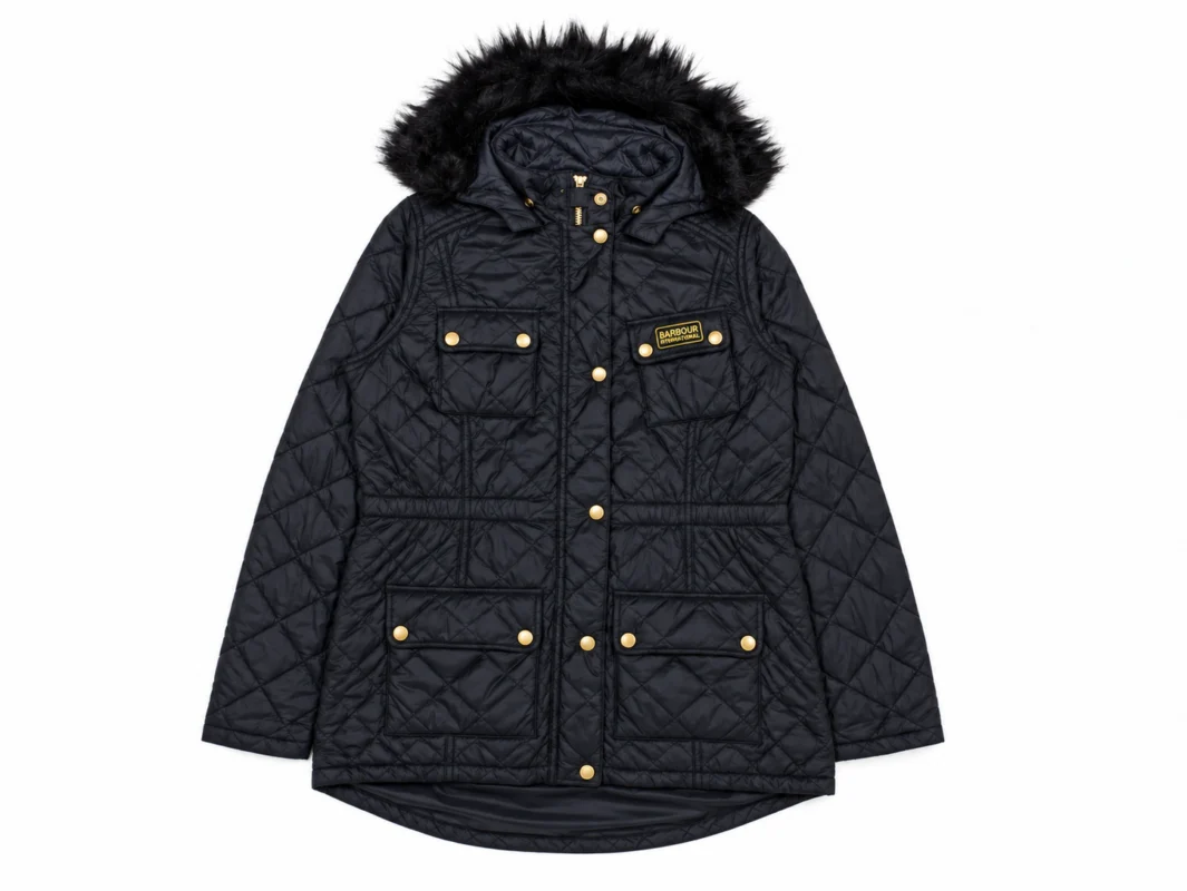 Barbour — Chaqueta acolchada azul marino · talla XXL - Imagen 1