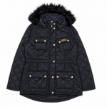 Barbour — Chaqueta acolchada azul marino