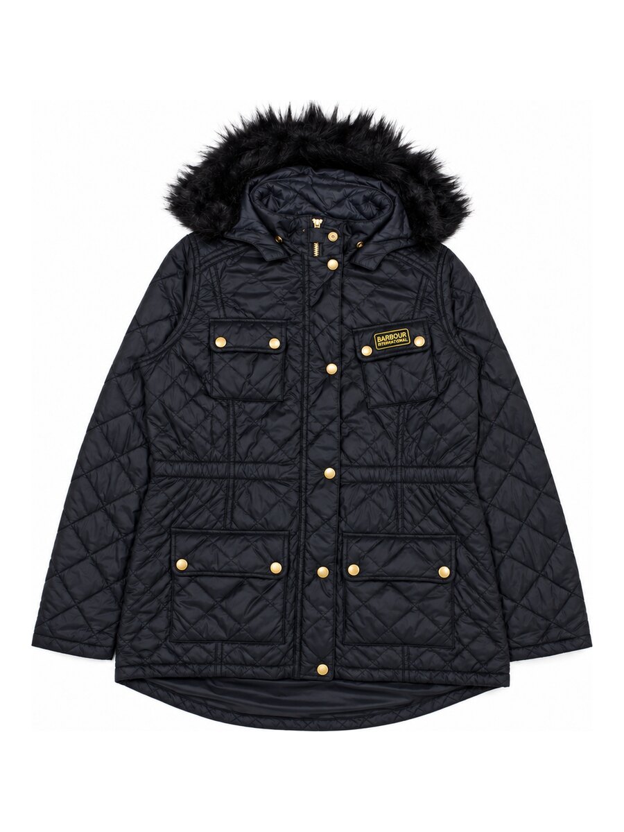 Barbour Chaqueta acolchada azul marino