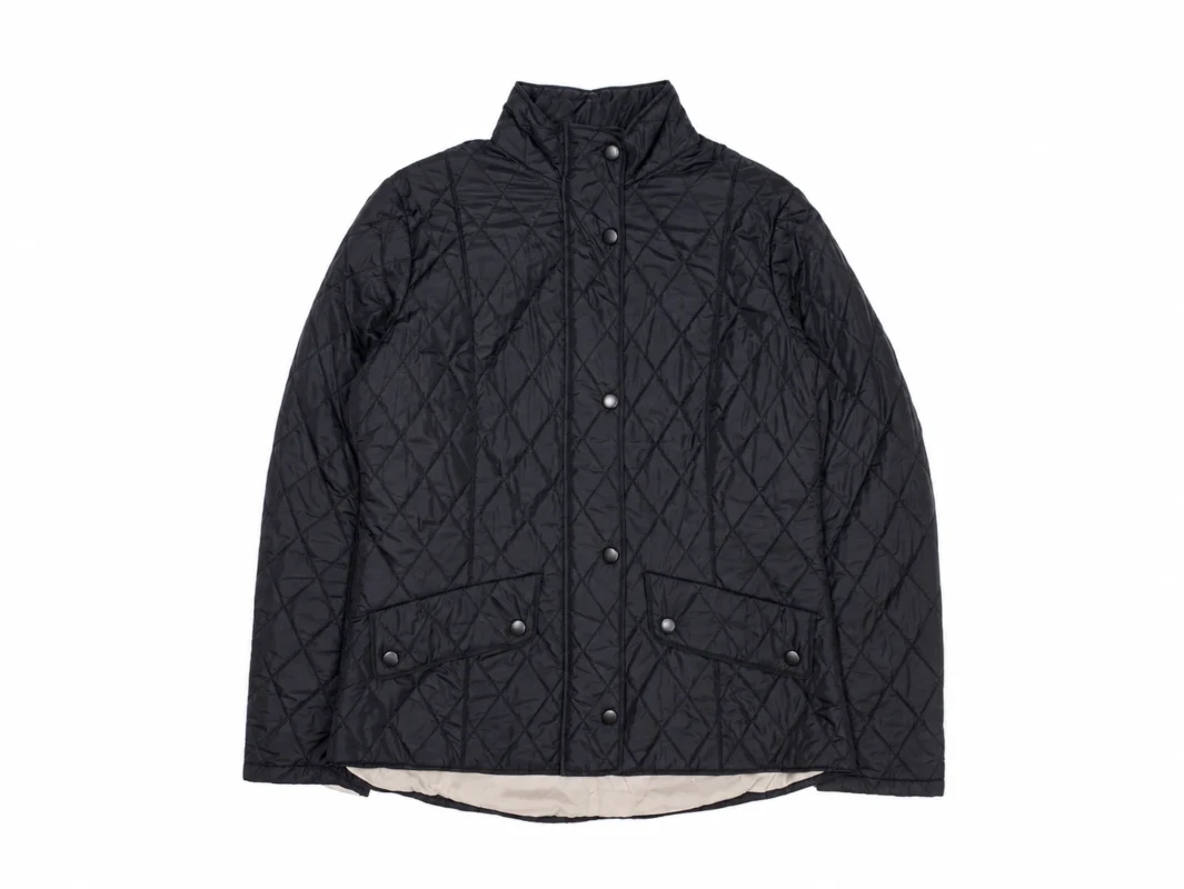 Barbour — Chaqueta acolchada negra · talla 40 · años 2000 - Imagen 1