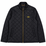 Barbour — Chaqueta acolchada negra