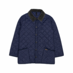 Barbour — Chaqueta acolchada azul marino
