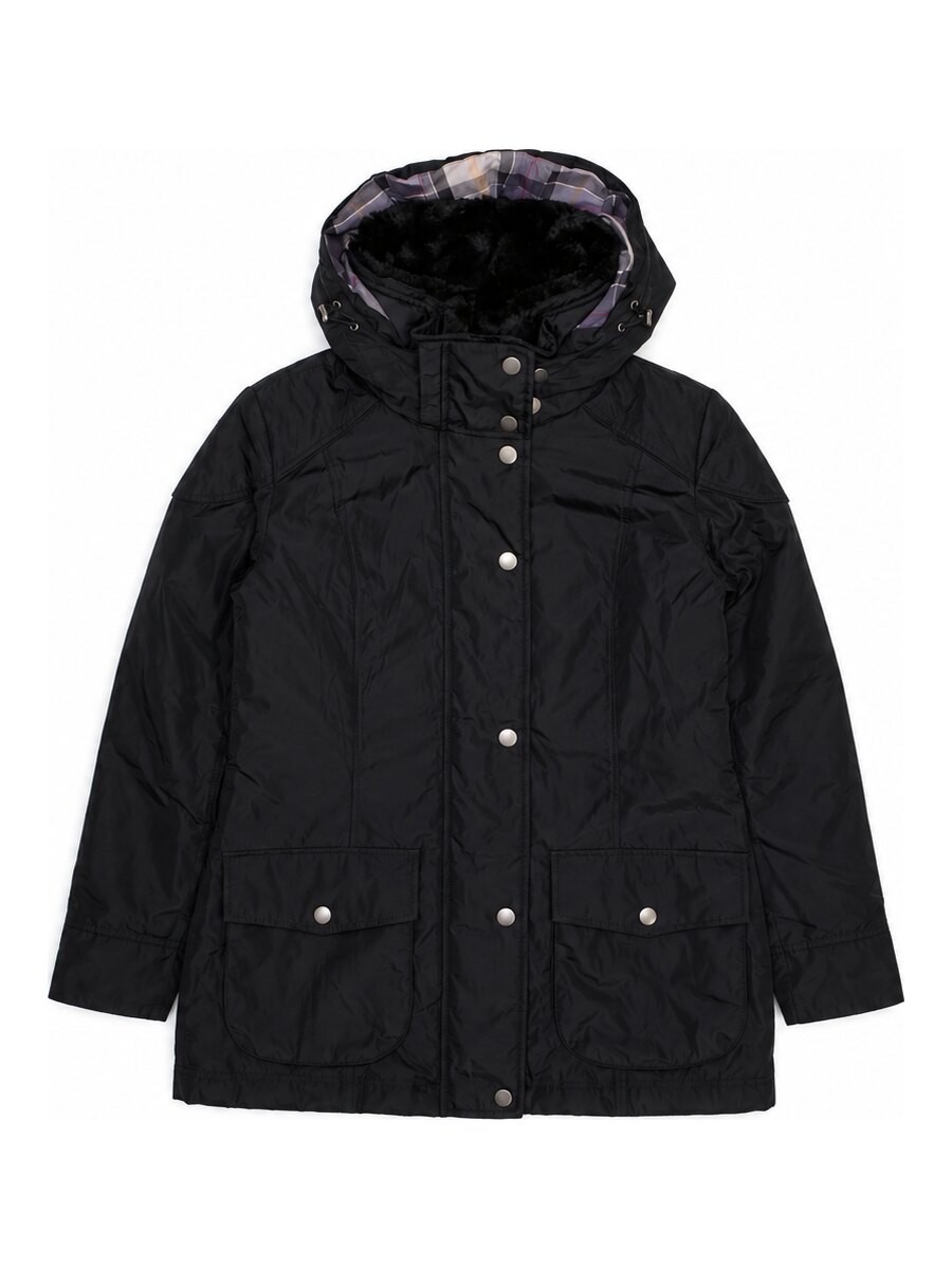 Barbour Chaqueta con capucha negra