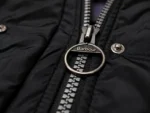 Barbour — Chaqueta con capucha negra · talla 38 - Imagen 5