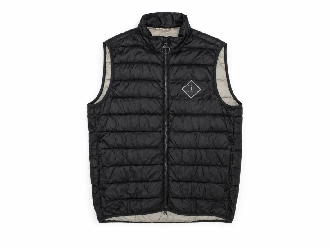 Barbour — Chaleco acolchado negro · talla M - Imagen 1